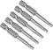 uxcell 5 Pcs H3 Magnetic Hex Head Screwdriver Bits, 1/4 Inch Hex Shank 2-inch Length S2 Power Tools...