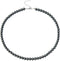 EVER FAITH Pearl Choker Necklace, Sterling Silver Round Simulated Pearl Elegant Wedding Necklace Strand Jewelry for Women Bride...