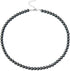 EVER FAITH Pearl Choker Necklace, Sterling Silver Round Simulated Pearl Elegant Wedding Necklace Strand Jewelry for Women Bride...