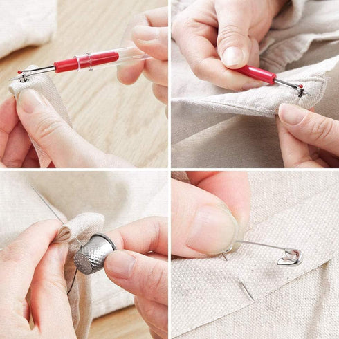 Premium Sewing Kit Set - Portable Sewing Supplies for Beginner Traveler and Emergency Clothing Fixes,DIY Crafts Accessories with Thread, Scissors,...