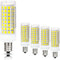 10W E12 LED Corn Light Bulb(4 Pack)E12 Dimmable 100 Watt Equivalent Bulb 1000LM 6000K Chandelier Bulbs Decorative Candle E12 Base for Home Lightin...