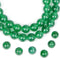AD Beads Natural Gemstone Round Loose Beads 15" for Bracelet Necklace Earrings Jwelery Making Crafts DIY (8mm, Green Jade)...