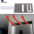 2-Pcs 3850781026 RV Refrigerator Airing Device Card Fits for Dometic DM26XX?DM28XX Refrigerator Airing Device Service Kit...