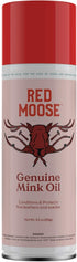 Mink Oil Spray - Waterproof Leather Shoe Protector and Boot Repair - Red Moose...
