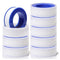 8 Rolls Teflon Tape,Plumbers Tape(1/2 Inch X 520 Inches),PTFE Tape for Sealing Tape,Plumbing Tape,Sealant Tape,Thread Seal Tape for Shower Head,Wa...