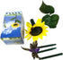 Hummingbird Flying Simulation for Garden Decoration, Window Decoration, Yards Decoration, Powered by Solar Panel (Sunflower)...