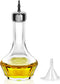 SuproBarware Bitter Bottle – Glass Bitter Bottle with Dash Top, 1.7oz/50ml, Great for Bartender, Home Bar – KJP01 (Silver)...