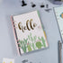 A5 Clear PVC Binder Cover 6 Pink Round Ring Binders Dia 20mm Snap Closure Sealing Edge Notebook Shell File Folders Album Binders...