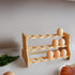 Wooden Egg Holder Countertop Egg Holder For Fresh Eggs,Bamboo Egg Tray For Fresh Eggs, Easter Egg Decoration And Rustic Kitchen Organizer, Set Of ...