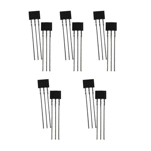 10Pcs 49E Hall Element OH49E SS49E Hall Sensor Hall Effect Sensor for Industrial and Scientific...