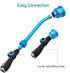 Watering Wand 19 Inch Detachable Sprayer Wand 1000 Holes Garden Hose Wand with Thumb Flow Control for Hanging Baskets, Plants, Flowers, Shrubs, Se...