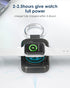 Portable Wireless Charger for Apple Watch Series 9/8/Ultra/7/6/5/4/3/2/SE,1000mAh iWatch Charger Magnetic Power Bank, Compact Travel Smart Keychai...