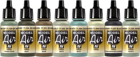 Vallejo RAF Colors Special Battle of Britain 'Air War Color Series' Model Paint Kit, contains 8 x 17ml bottles...