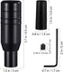 WINOMO Automatic Car Stick Shift Knob Cover Lever Universal Fit (Black, Random Color of Screws)...