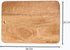 Wooden Cutting/Chopping/Serving Board, Platter for Vegetables, Cheese and Charcuterie | Mango Wood | 11 * 8 Inches | Handcrafted in India...