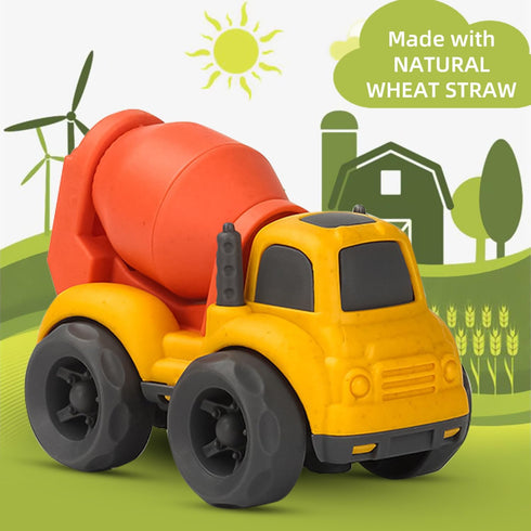 Toddler Car Toys for 1-3 Year Old, BPA Free, Phthalates Free, PVC, Dump Truck, Mixer Cement, Easter Christmas Birthday Gifts for 2 3 4 Year Boy Gi...