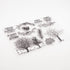 Autumn Trees Clear Stamps for Card Making Leaves Words Transparent Silicone Stamp DIY Scrapbooking Supplies Embossing Paper Card Album...