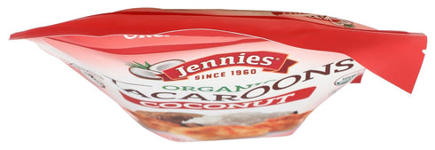 Jennies Organic Coconut Macaroons, 5.25oz | Dairy Free | Peanut Free | Gluten Free | Individually Wrapped...