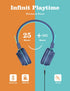 iClever Kids Bluetooth Headphones LED Light Up with Safe Volume, 25H Playtime, Stereo Sound Mic, Bluetooth 5.0, Foldable, On Ear Kids Wireless Hea...