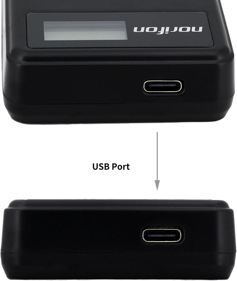 NP-45 LCD USB Charger for Fujifilm FinePix JX250, JX400, J38, J10, J20, JX520, JX580, JX300, JX680, JX370, JV200, JV100, JZ250, JZ100, JZ300, T550...