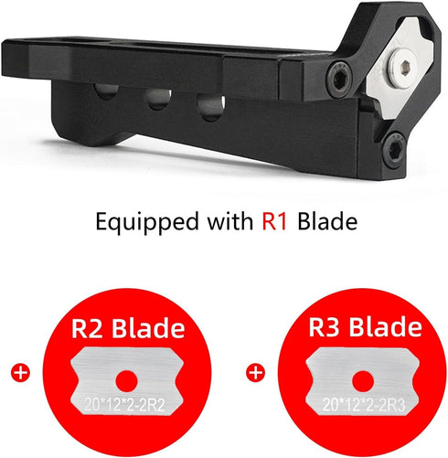 Edge Banding Trimmer - Chamfer Plane Edge Banding,Handle Edge Trimmer Manual Planer Woodworking Blade Edge Corner Planer Quick Edge Chamfer Burr S...