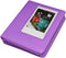 Photo Album for Fujifilm Instax Mini 7s / 8/9 / 11/25 / 50/70 / 90 Macaron Colorful Frame Mini Films Book Purple...