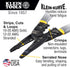 Klein Tools 1009 Multi Tool, Wire Stripper, Crimping Tool, Wire Cutter, Long-Nose Multi-Purpose Electrician Tool...