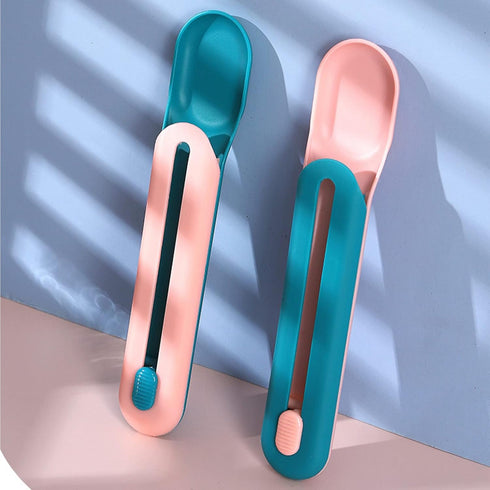 Pet Feeder Cat Strip Squeeze Spoon, Cat Wet Treats Dispense, Multi Functional Pet Spoons Cat Feeder,Cat Wet Food Spoon Feeding Pet Food Spoon Cat ...