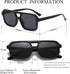 Women Retro Square Sunglasses 70s Vintage Aviator Sunglasses Fashion Men Sun Glasses Classic Aviator Shades...