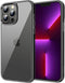 JETech Case for iPhone 13 Pro Max 6.7-Inch, Non-Yellowing Shockproof Phone Bumper Cover, Anti-Scratch Clear Back (Black)...