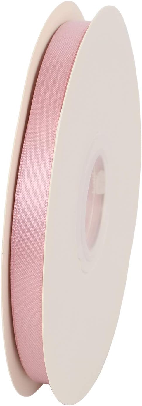 ITIsparkle 3/8" Inch Double Faced Satin Ribbon 50 Yards-Roll Set for Gift Wrapping Scrap Books Party Favor Hair Braids Baby Shower Decoration Flor...