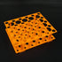 ULTECHNOVO Cleaning Supplies 15ml/50ml Tube Racks Detachable Tube Holder Scientific Experiment Accessory for Laboratory Holds 50, (Orange) Clear T...