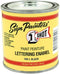 1-Shot 199-L Lettering Black 8 Oz...