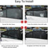 2Pcs Car Window Shade for Baby Universal Fit Adjustable Shade Breathable Mesh Car Curtains Window Net C a r Rear Door Outdoor Camping Netting (XL)...
