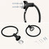 FORIOUS Matte Black Towel Ring, SUS304 Stainless Steel Hand Towel Holder for Bathroom Wall Mounted, Modern Towel Hanger, Towel Rack Round, Ring To...