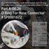 O-Ring Repair Kit for Breville Oracle Espresso Hose Connectors NTC Probes, to Solve Coffee Machine Thermal GFCI outlet leakage issues...