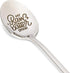 Engraved Stainless Steel Spoon with Gift Box, My Raw Batter Spoon (7.8 In)...