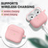 AirPods 3rd Gen Case Cover 2021 with Cleaner Kit,Soft Silicone Protective Case for Apple AirPods 3rd Generation Charging Case with Keychain,Shockp...