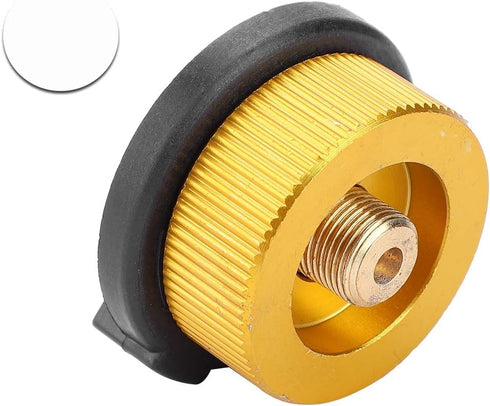Gas Convert Adapter, Camping Gas Bottle Adapter, Camping Stove Connector Gas Bottle Adaptor for Butane Canister to Screw Gas Cartridge...