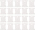 Floranea 50 Pcs Floss Bobbins for Cross Cotton White Stitch Thread Holder Card Embroidery Floss Organizer for Craft Art DIY Sewing Storage Accesso...