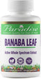 Paradise Herbs, Banaba Leaf, 12:1 Concentrated Extract, 250 mg, Vegan, Gluten-Free, Non-GMO, 180...