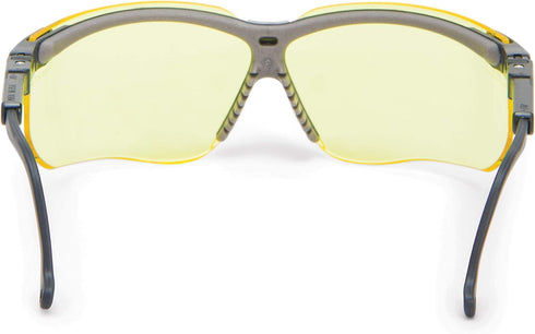 Honeywell Genesis Anti-Fog Tinted Safety Glasses, Amber Lens (RWS-51025)...