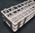 3 Packs Plastic Test Tube Rack, 24 Holes Lab Test Tube Rack Holder for 25mm Test Tubes, White, Detachable (24 Holes)...