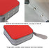 48 Capacity CD Case, Portable Hard Plastic DVD Storage Case, CD Carrying Case, Car Home Travel CD/DVD Organizer (Red 48)...