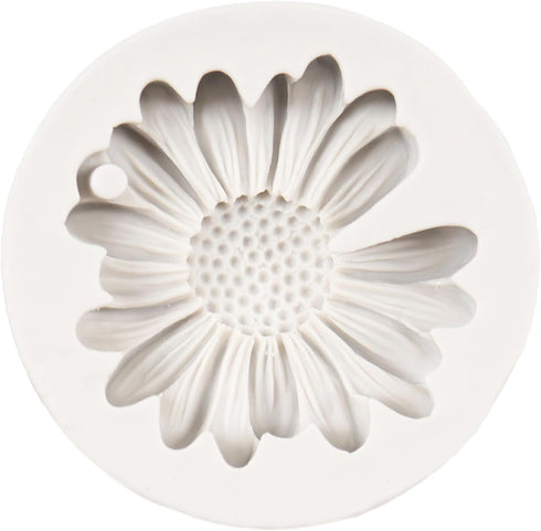 Chrysanthemum Flower Silicone Mold Flower Fondant Cake Baking Molds For Cake Decoration Cupcake Topper Candy Chocolate Sugar Craft Polymer Clay Gu...