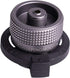 CAMPINGMOON Camping Grill Gas Stove Adapter(Vertical type), Input: Butane Canister, Output: EN417 Lindal Valve Z11...
