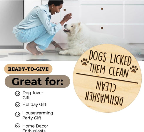 Funny Kitchen Gadgets Clean and Dirty Sign for Dishwasher, Apartment Essentials for First Apartment Must Haves, Funny Clean Dirty Magnet for Dishw...