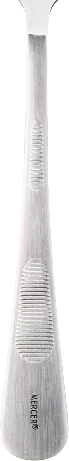 Mercer Culinary 18-8 Stainless Steel Plating Solid Spoon, 7-7/8 Inch,Silver...
