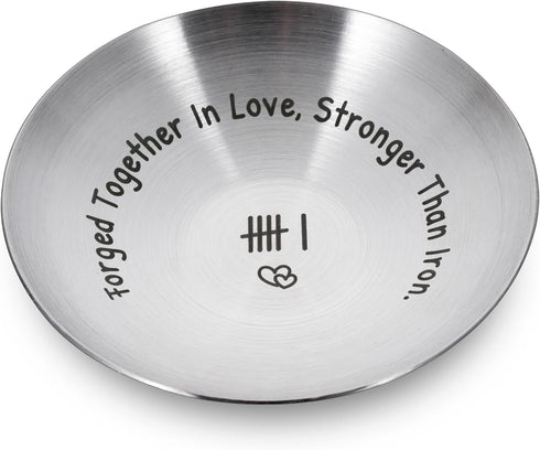 Anniversary Wedding Gifts for Women Men 6th Anniversary Steel Gifts6 Year Wedding Anniversary for Him Her Husband Wife Birthday Christmas Valentin...