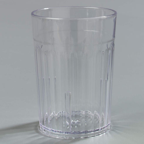 Carlisle FoodService Products Bistro Tumbler Plastic Tumbler for Restaurants, Catering, Kitchens, Plastic, 10.2 Ounces, Clear...